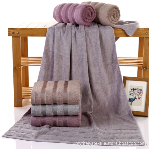 Textile Wholesalers Best Quality 70% Bamboo30% Cotton Towel Set
